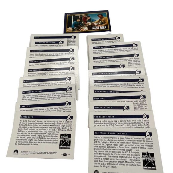 1991 Star Trek Cards - Picture 11 of 15